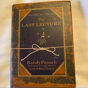 The Last Lecture Randy Pausch Hardcover First Edition